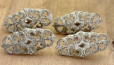 Set 4 Allison Japan Drawer Pulls Handles Vintage Provincial Brass Metal