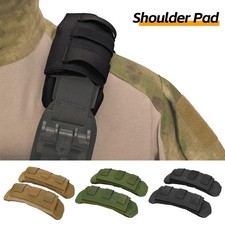 2x Schulterpolster Taktische Weste | Atmungsaktiv Mesh Pads Rucksack