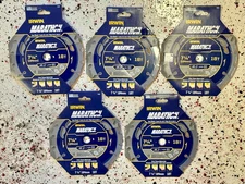Irwin Marathon 18T Circular Saw Blades for Wood(5 Count) 7 1/4" Tungsten Carbide