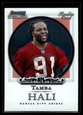 Tamba Hali 2006 Bowman Sterling Rookie Card #32. rookie card picture