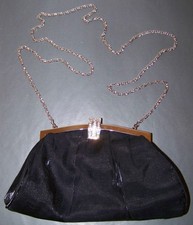 Women Clutch Evening Bag Rhinestone Clasp Handbag Wedding Party Shoulder Bag