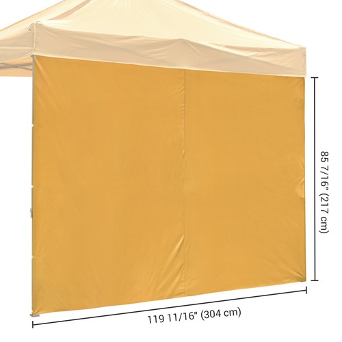Pared lateral InstaHibit UV30+ se adapta a toldo de 10x10 pies picnic al aire libre 1 pieza patio trasero - Imagen 11 de 12