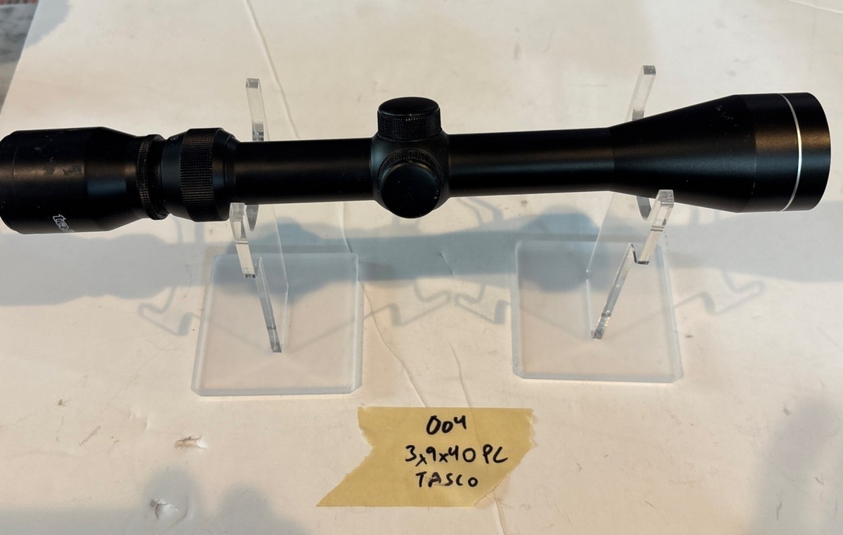 Tasco Scope 3-9x40 39x40SPL With Rings Included | eBay
