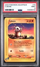 2003 POKEMON AQUAPOLIS #72 CUBONE PSA 9 on eBay