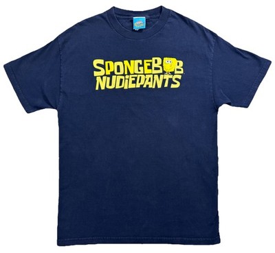 2002  Nickelodeon SpongeBob SquarePants Nudiepants TShirt Size Large