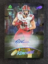 2023 Panini Luminance DALTON KINCAID 68/100 RC Auto Gold Buffalo Bills #123