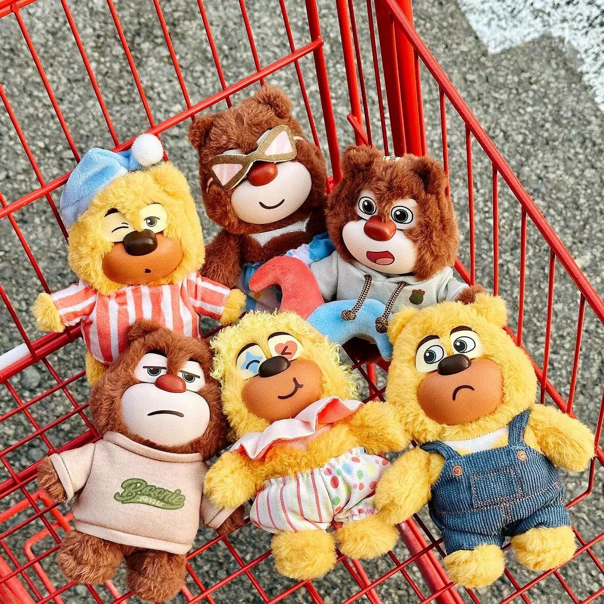 【チョコビＳＨＯＰ】UNIBEAR SITY 廃盤 限定セット Care Bears x Sesame Street 4