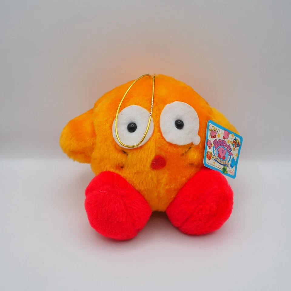 D0507C Kirby Dream Land Crash Orange Crying Takara 1993 Peluche 5" Muñeca Juguete Japón Foto 3 de 4