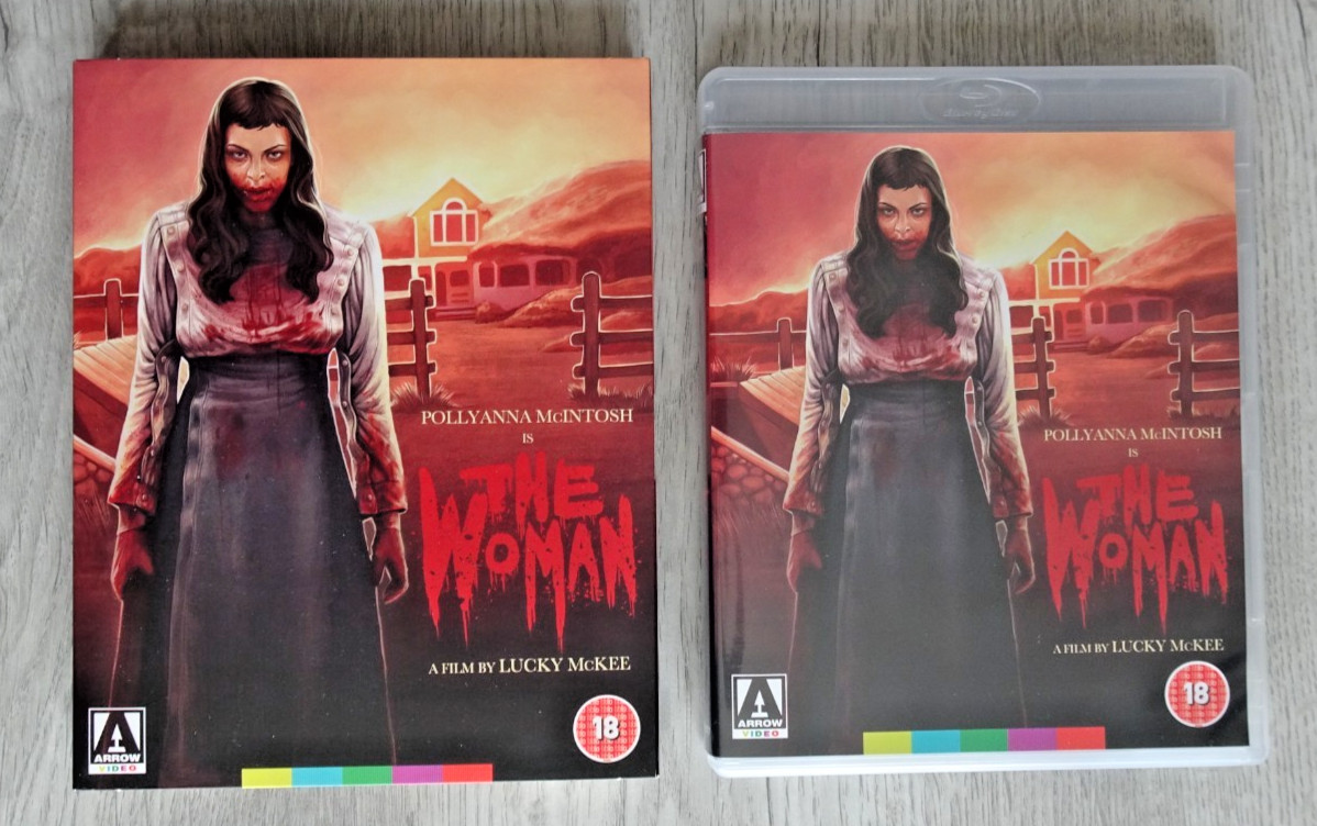Arrow Video Blu-Ray The Woman & Offspring 2 Disc Set w/ Slipcover