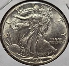 1942 50c Walking Liberty Half Dollar CHOICE BU! 90% Silver