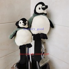 Woods Headcover Animal Penguin Golf Wood Head Covers 460cc Driver Fairway-