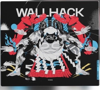WALLHACK SP-005 WOK22 Shibuya Parco Exclusive Limited Glass Mousepad Japan New