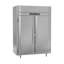 Victory RFS-2D-S1-EW-HC 58" 2-Section Reach-In Refrigerator Freezer Combo w/ ...