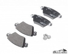 Bremsbelagsatz Bosch-System Hinten für Renault Kangoo Kc0/1 Rapid Fc0/1 00-07