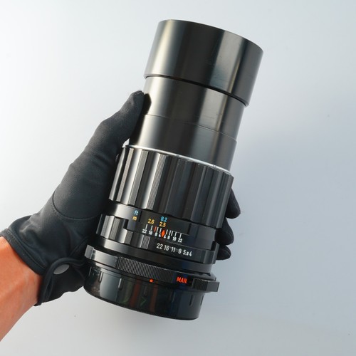 EXCELLENT {PENTAX Super Multi Coated Takumar 200mm F/4 6×7} For PENTAX 67 Pri - Picture 13 of 22