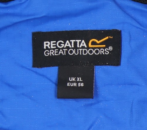 Chaqueta parka impermeable azul XL Regatta para hombre - Imagen 5 de 12