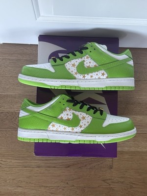 Supreme x Nike SB Dunk Low Stars Mean Green 2021