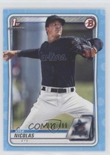 2020 Bowman Draft Sky Blue Border 339/499 Kyle Nicolas #BD-64 0he2