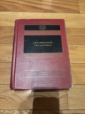 Aspen Casebook Ser.: Civil Procedure : Cases and Problems by Myriam E....
