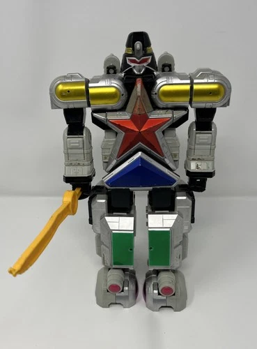 Vintage 90s Bandai Power Rangers 12" Zeo Deluxe Super Megazord 1996 Figure
