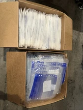 Bulk Lot 146 Packs (730 Total) Clear Face Shields Protective Safety Visors”