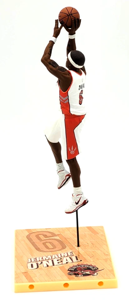 McFarlane Serie NBA Jermaine O'Neal #6 Toronto Raptors 2008 suelto Foto 4 de 4