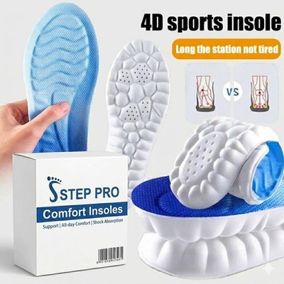 NEU Scholl Gel Activ Everyday Shock Absorption Einlegesohlen Herren (UK8-13) Damen (UK4-8)