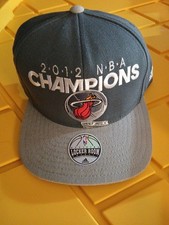 Rare New Adidas Miami Heat 2012 NBA Basketball Champions Locker Room Hat Cap