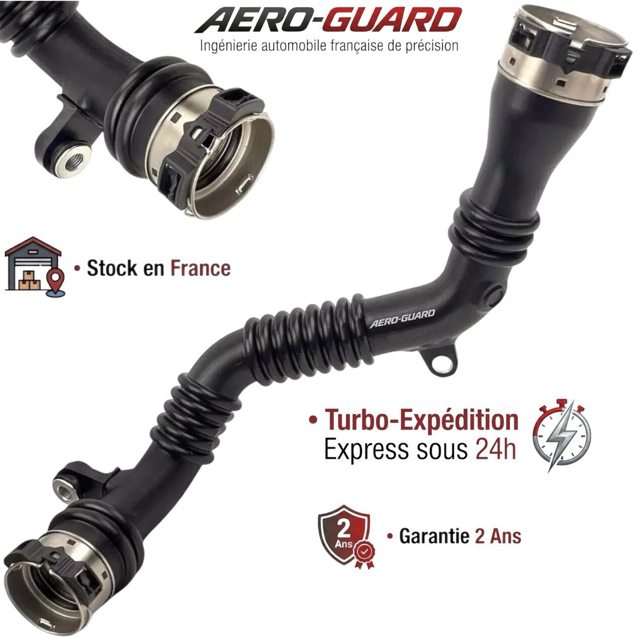 Durite Turbo Perte de Puissance Réparée avec 144603264R Original AERO Renault