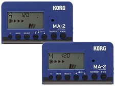 Bulk Purchase: KORG MA-2 Metronome Blue  Black Set of 2 MA-2-BLBK From Japan