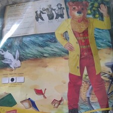 Rubies Mr Bear Childs Fancy Dress Costume Age 5-6 Years/ World book day 