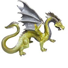 Safari Ltd Smoke Golden Dragon Figurine Fantasy Collection Mythical