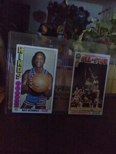 '76-'77 Topps Basketball Nate Archibald w/ All-Star JME