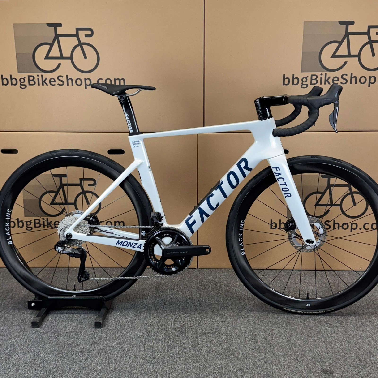 Used Factor Monza, Shimano Ultegra Di2, Carbon Fiber Road Bike-2024, 54cm