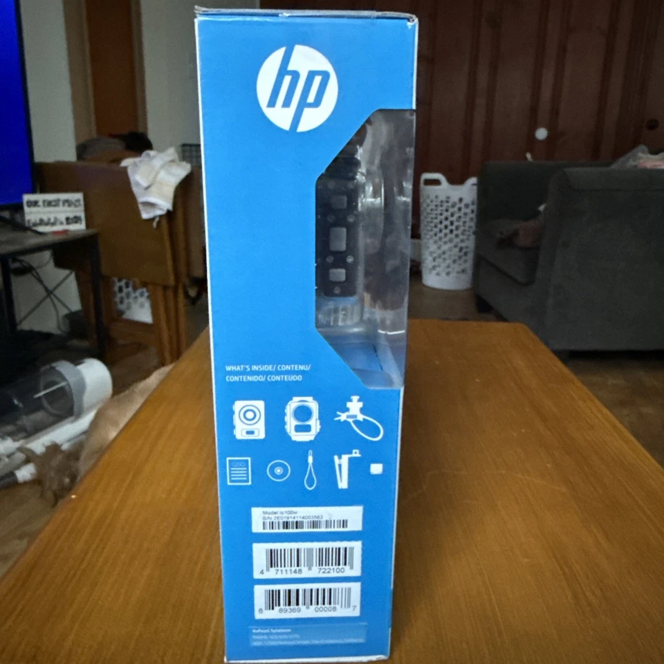 HP LC100W Full HD 1080P 4K Time Lapse Mini WiFi Water Resistant Camera - Image 4 of 4