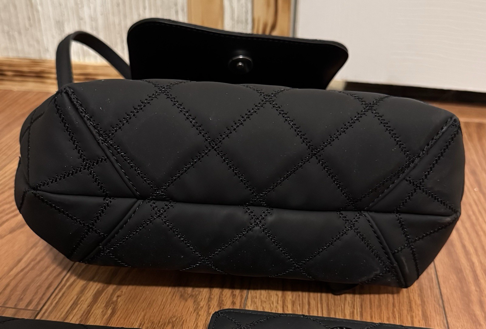 Tory Burch Willa Matte Black Backpack — image 4