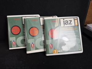 3 Used Iomega Jaz 1-GB Removable Disk Cartridge For Mac