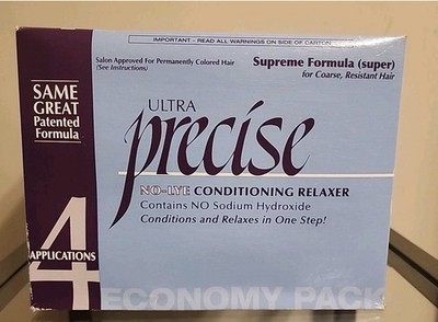 Ultra Precise No-Lye Conditioning Relaxer Supreme Super Formula 4 APPLICATIONS