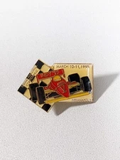 Vintage 1995 Indy Spring Hill Conference Area 5 Pin Racing Car