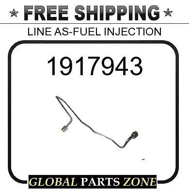 1917943 - LINE AS-FUEL INJECTION 4P3923 4W9373 7C3423 3744700 