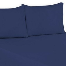Polycotton Flat Sheet Bed Sheet Plain Dyed Percale Quality Flat Sheets All Sizes