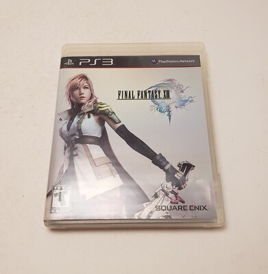 Square Enix Final Fantasy XIII Playstation 3 PS3 Videogame With