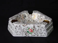 Vintage Ceramic Ashtray For Ladies / Earthenware