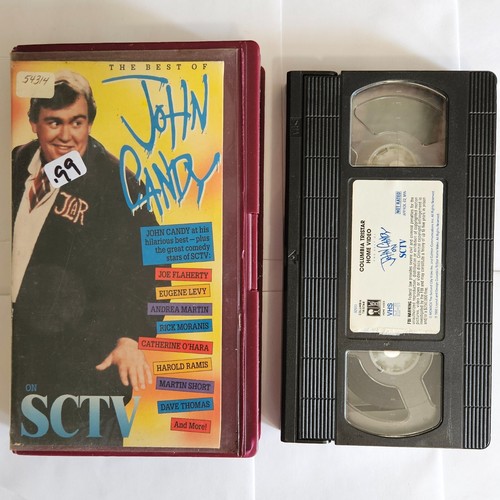 VHS The Best Of John Candy On SCTV 1992 Eugene Levy Catherine O'Hara Ramis Short