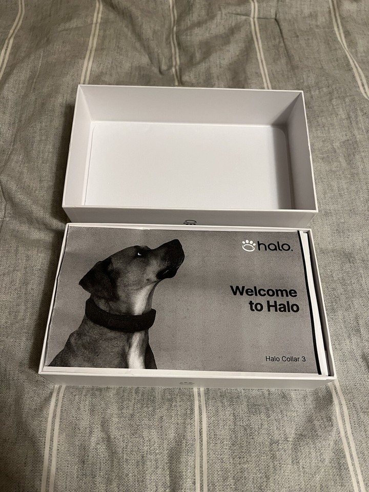 Halo 3 GPS Dog Collar M/L Grey GPS Fence Barely Used eBay