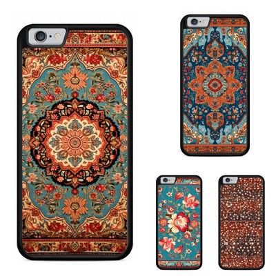 carpet design texture Persian Rubber Cover For Motorola 2024 Google OnePlus