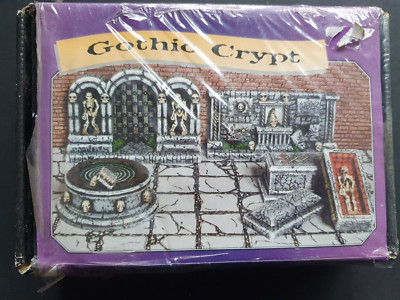 GOTHIC CRYPT 28mm FANTASY DUNGEON ARTIFACTS RESIN GRENDEL BOXED SHRINK WRAPED