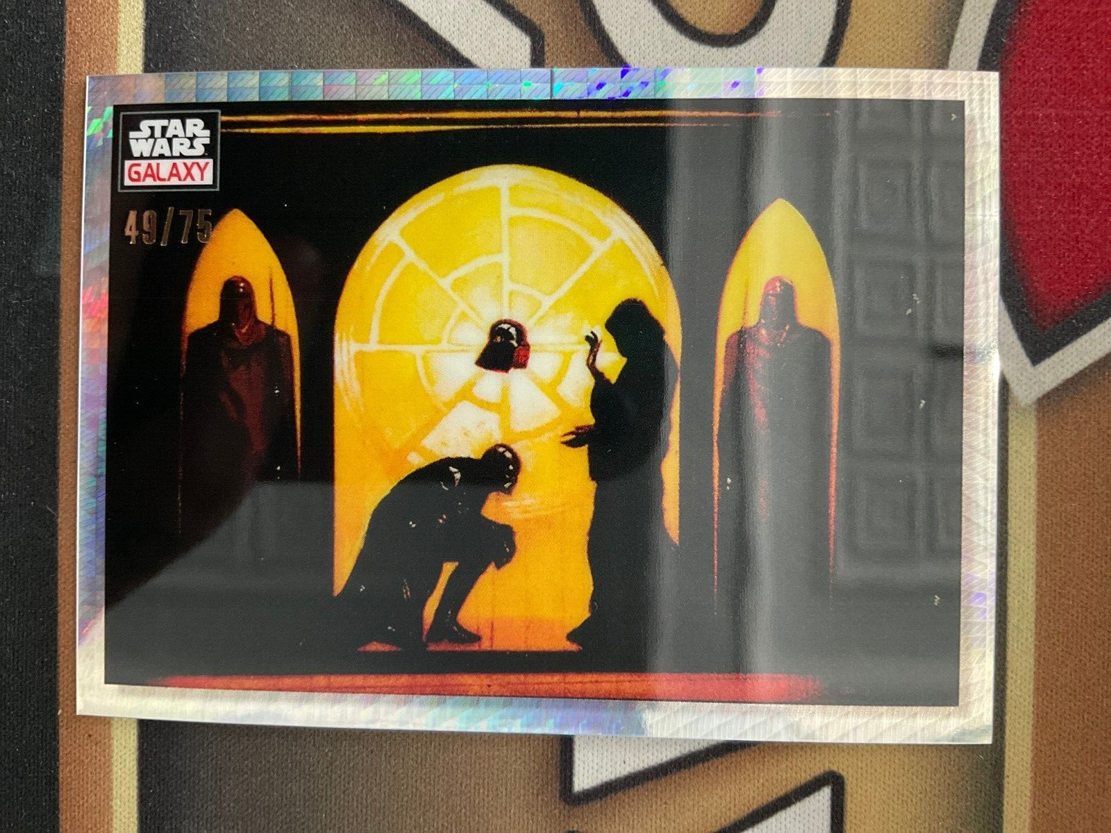 Becoming Sith 2023 Topps Star Wars Galaxy Chrome Prism /75 #6