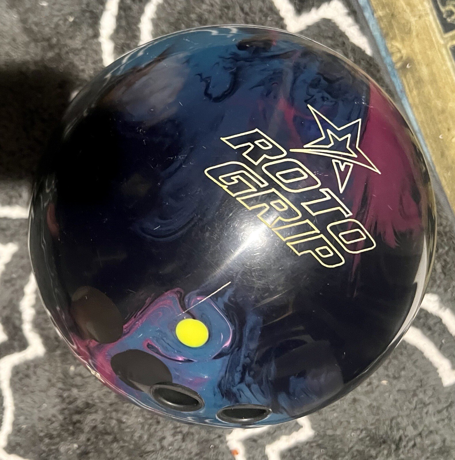 15lb Roto Grip Halo Bowling Ball Used eBay