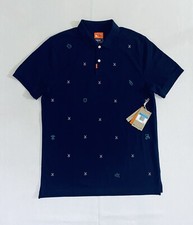 The Nike Polo Dri-FIT Medium, Navy with Golf Clubs, CI9771-451, Standard Fit